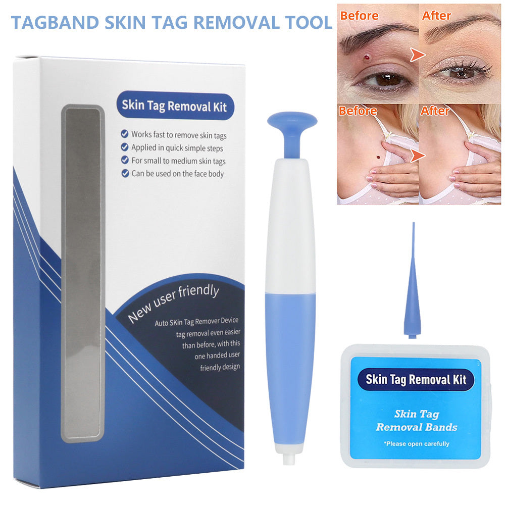 Skin Tag Removal Kit Home Use Mole Wart Remover Micro Band Skin Tag Treatment Tool Easy To Clean Skin Care Tool Skin Tag Removal Kit Home Use Mole Wart Remover Micro Band Skin Tag Treatment Tool Easy To Clean Skin Care Tool